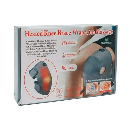 Masajeador de Rodilla Térmico con Vibración Activa