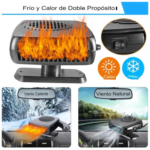 CALEFACTOR ULTRARAPIDO 12V: CALOR AL INSTANTE