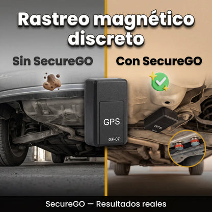 SecureGo: Ubicación exacta en el mapa sin pagar mensualidades